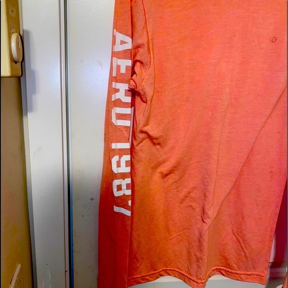 SUPER Comfortable Aeropostale Pink Women’s Long T - Picture 5 of 6